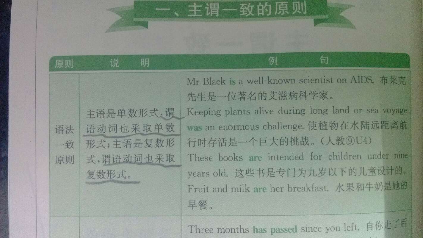 谓语动词怎么变单复数?-谓语动词的单复数形式