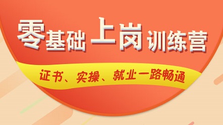 岗位训练营-零基础上岗训练营(含就业)