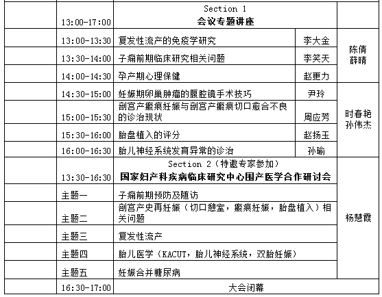 2015年中国围产医学发展战略研讨会