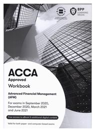 ACCA Advanced Financial Management (AFM)正版教材+练习册（P4）（适用于2021.9-2022.6）