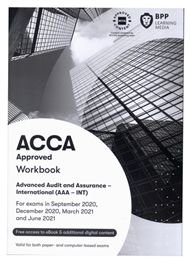 ACCA Advanced Audit and Assurance（AAA）正版教材+练习册（P7）（适用于2021.9-2022.6）