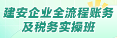 建安企业全流程账务及税务实操班