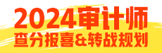 2024年审计师查分报喜&转战规划