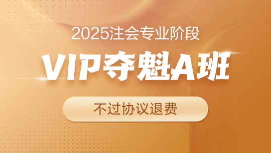 注會VIP奪魁班-2025