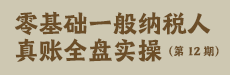 零基礎(chǔ)一般納稅人真賬全盤實操