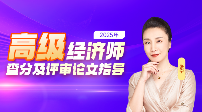 2025高级经济师查分及评审论文指导