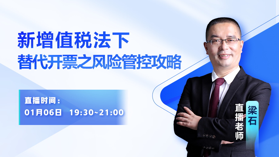 新增值税法下替代开票之风险管控攻略