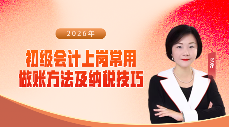 初级会计上岗常用做账方法及纳税技巧