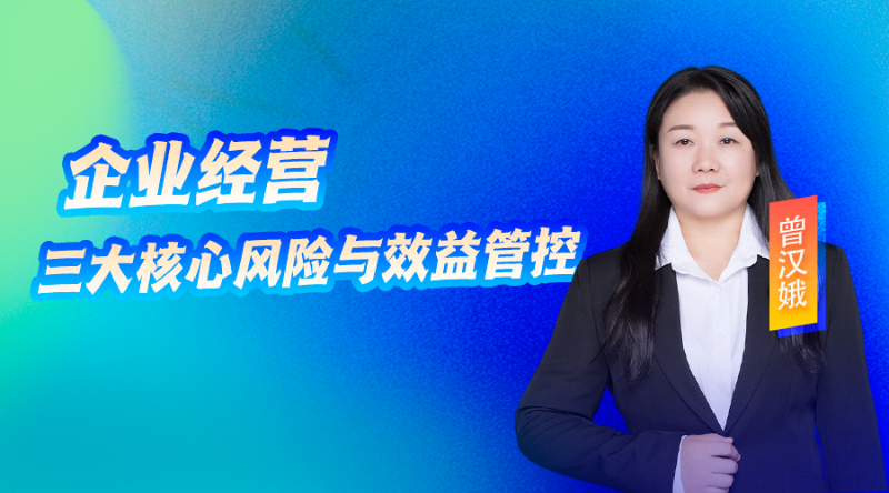 企业经营三大核心风险与效益管控