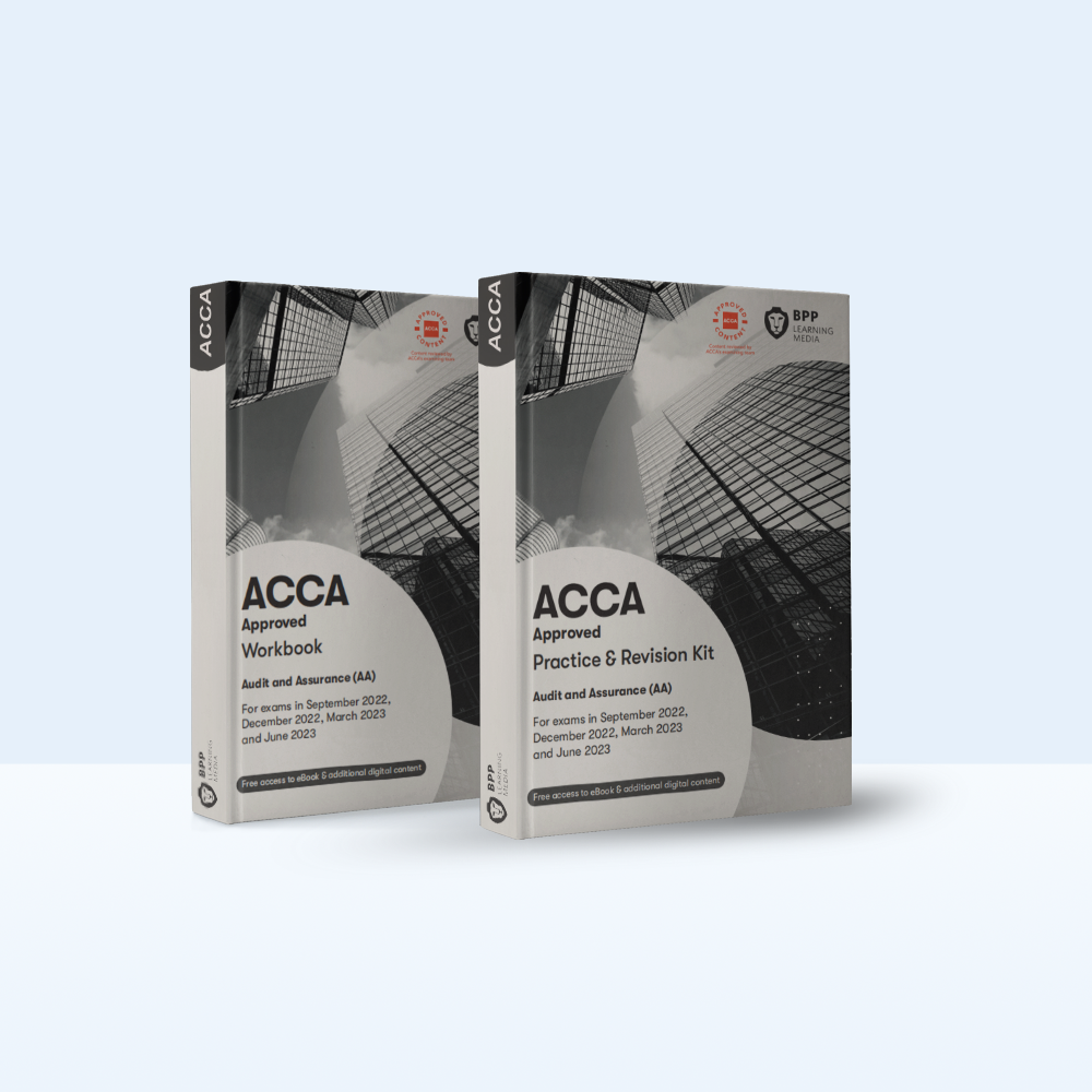 ACCA 审计与认证业务(AA)正版教材+练习册（适用于2022.9-2023.6）