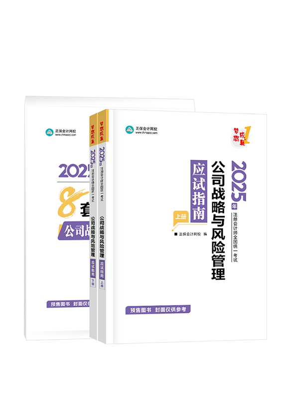 公司战略与风险管理-[预售]2025年注册会计师《公司战略与风险管理》应试指南+模拟试卷