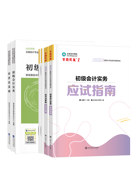 [預(yù)售]2025年初級會計(jì)職稱官方教材+應(yīng)試指南