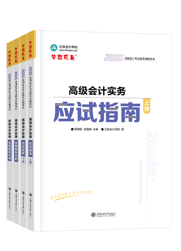 2025年高级会计职称应试指南+经典案例分析+模拟试卷