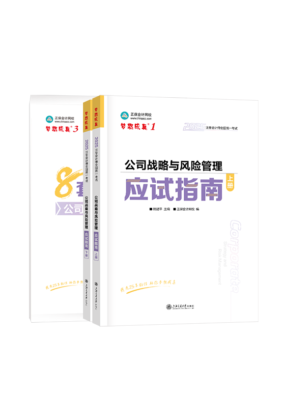 2025年注冊會計師《公司戰(zhàn)略與風險管理》應(yīng)試指南+模擬試卷