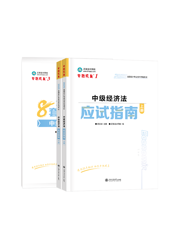 2025年中级会计职称《经济法》应试指南+模拟试卷
