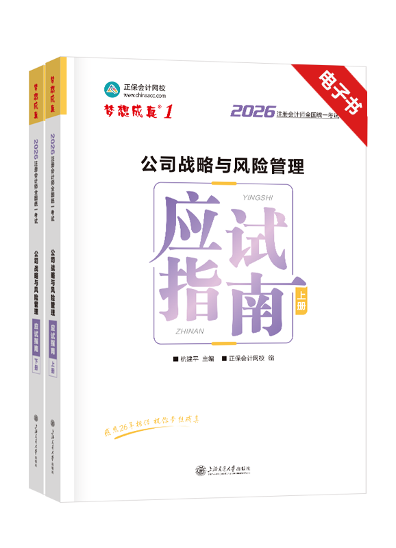 2026年注册会计师《公司战略与风险管理》应试指南电子书